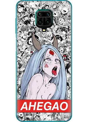 Чехол силиконовый с картинкой на xiaomi redmi note 9 pro (аниме, anime)