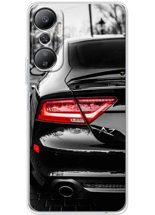 Чехол силиконовый с картинкой на infinix hot 20 4g (машина, audi a7)