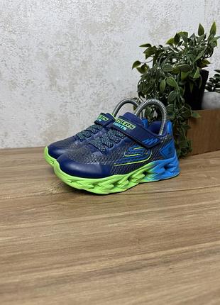 Дитячі кросівки skechers сині розмір 29