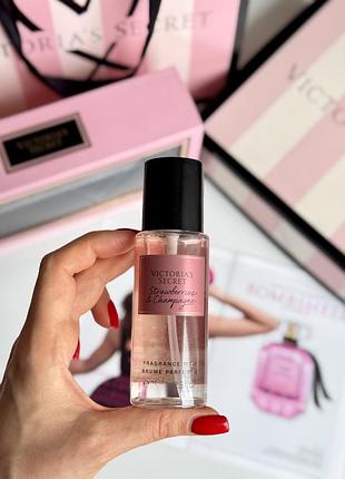 Міні спрей для тіла strawberries champagne victoria’s secret