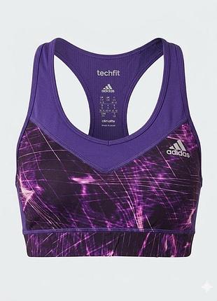 Спортивний топ adidas у фіолетовому кольорі (оригінал)