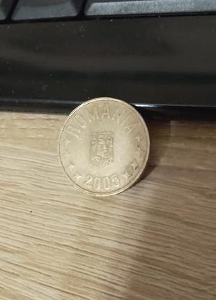 Румынская монета 50 bani