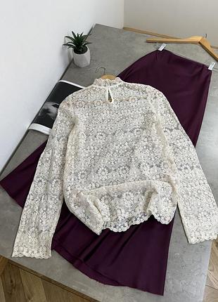Лонгслив из кружева 4