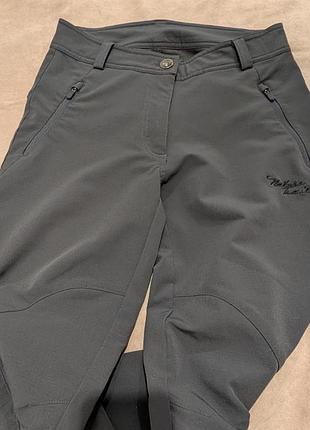 Технологические трекинговые брюки tcm tchibo nature trail (softshell), р. s/m