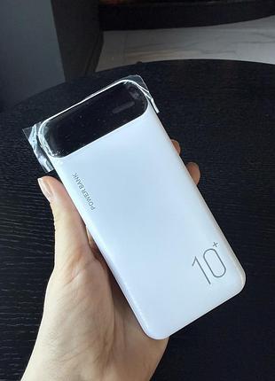 Портативний power bank білий