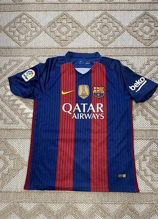 Футбольна футболка nike barcelona barca 2016/2017