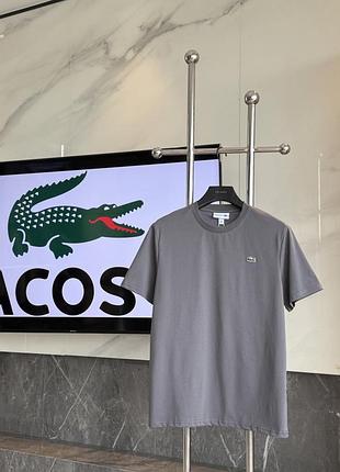 Футболка lacoste чоловіча / базова футболка з логотипом s-3xl 6