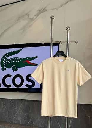 Футболка lacoste чоловіча / базова футболка з логотипом s-3xl 4