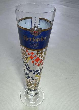 Келих herforder pils, limited edition, germany, як новий!