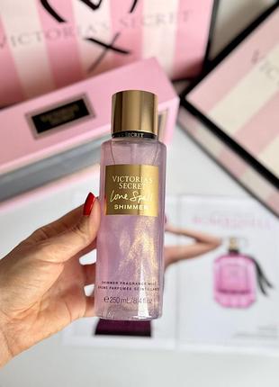 Спрей для тіла з шиммером love spell victoria’s secret