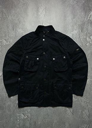 Vintage винтажная quilted multipocket jacket стёганка мультипокет куртка barbour big logo биг лого casual кэжуал size m размер м