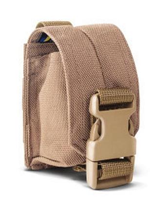 Підсумок гранатний з прорізом в клапані u-win cordura 1000 tan