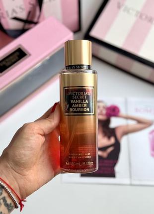 Спрей для тіла vanilla amber bourbon victoria’s secret