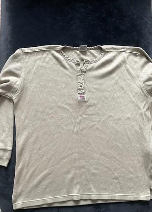 Чоловічий лонгслів-хенлі levi's (оригінал) у вінтажному стилі  l