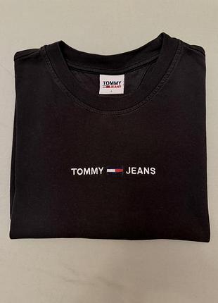 Футболка tommy jeans чорна, розмір s