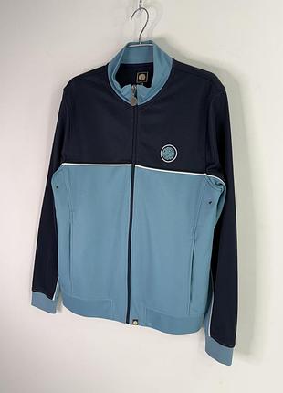 Pretty green contrast panel track jacket m size 4