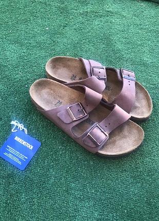 #b15  шльопанці birkenstock arizona шкіра. оригінал. 36 р(23 см)