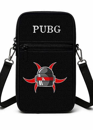 Сумка-чехол для телефона pubg детская через плечо, водонепроницаемая мини-сумка (4957)