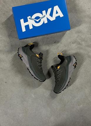 Hoka one m kaha 2 low gtx sneaker olive
