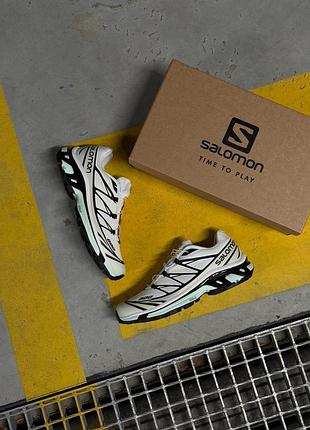 Salomon xt-6 white icy morn