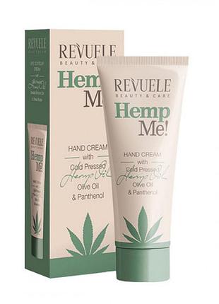 Крем для рук revuele hemp me! 80 мл