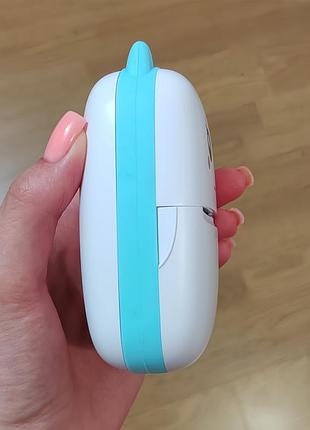Детский мини принтер mini printer термопринтер детский котик бирюзовый 6