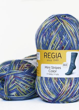 Носочная пряжа regia color 100 г, 00515