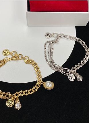 Браслет alexander mcqueen дизайнерский люкс качество