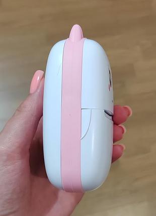Детский мини принтер mini printer термопринтер детский котик розовый 6