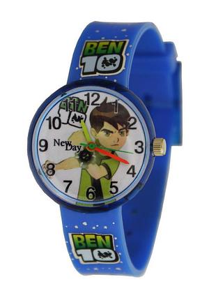 Часы детские наручные для мальчика ben10 комбинированный