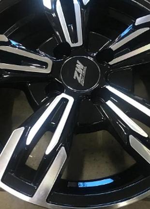 Диски легкосплавные (титаны) zw-8104 bp r15*6.5j pcd4*108 et38 dia 63.4. наложкой. без предоплаты