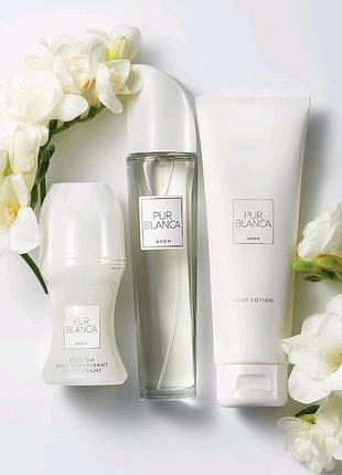 Набір pur blanca avon
