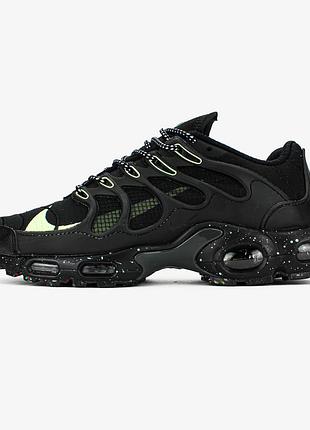 Кроссовки nike air max terrascape plus "black green"