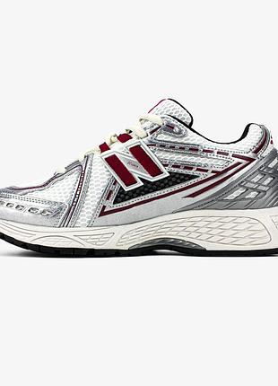Кроссовки new balance 1906r'silver classic crimson'