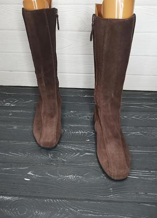 Классные кожаные сапожки