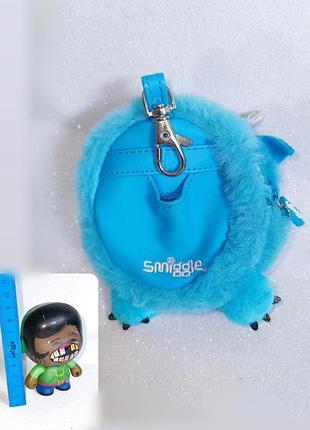 Пухнастий smiggle, брелок , сумка-підвіска блакитний монстр, нова