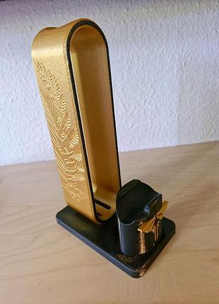 Универсальная подставка для наушников и геймпада - the last of us edition золотой