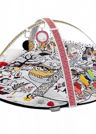 Детский развивающий коврик kinderkraft edumee (kpedum00mul0000 )