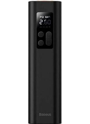 Автокомпрессор baseus super mini inflator pump black, (crcq000001)