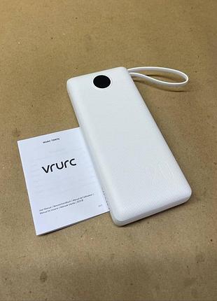 Портативний зарядний пристрій vrurc 20000 ма·год