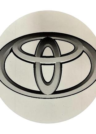 Наклейка с эмблемой марки автомобиля в ассортименте /d55мм/ эмблема toyota