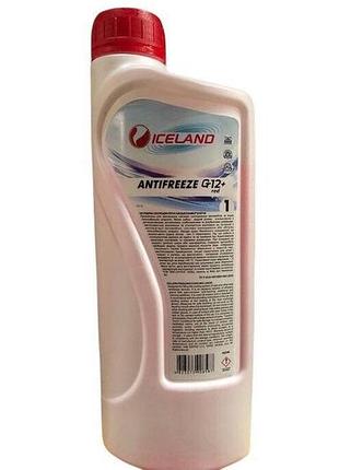 Антифриз iceland g12+ red, 1л, (красный)