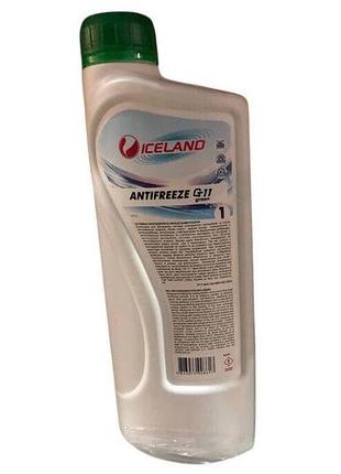 Антифриз iceland g11 green, 1л, (зеленый)