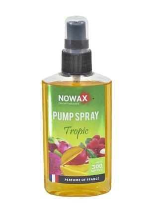 Ароматизатор воздуха спрей pump spray 75ml. аромат в ассортименте nowax tropic