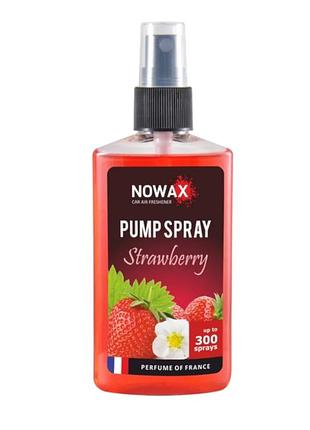 Ароматизатор воздуха спрей pump spray 75ml. аромат в ассортименте nowax strawberry