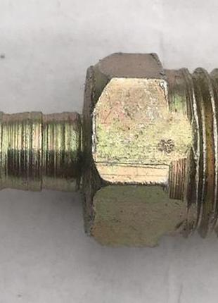Штуцер соединительный под шланг конус 1/4" d6
