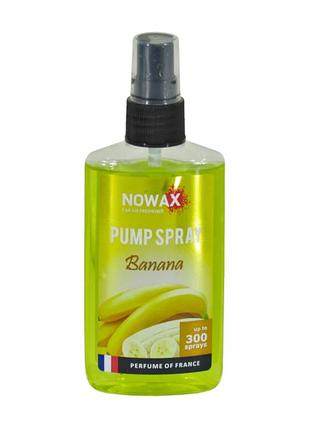 Ароматизатор воздуха спрей pump spray 75ml. аромат в ассортименте nowax banana