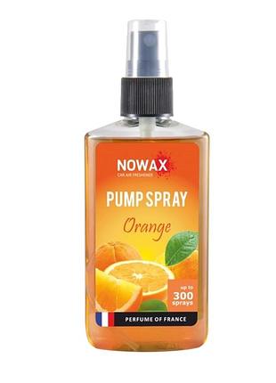 Ароматизатор воздуха спрей pump spray 75ml. аромат в ассортименте nowax orange