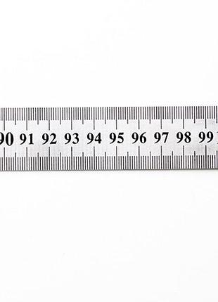 Линейка из нержавеющей стали 1000мм х 0,7мм стандарт сила