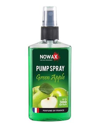 Ароматизатор воздуха спрей pump spray 75ml. аромат в ассортименте nowax green apple